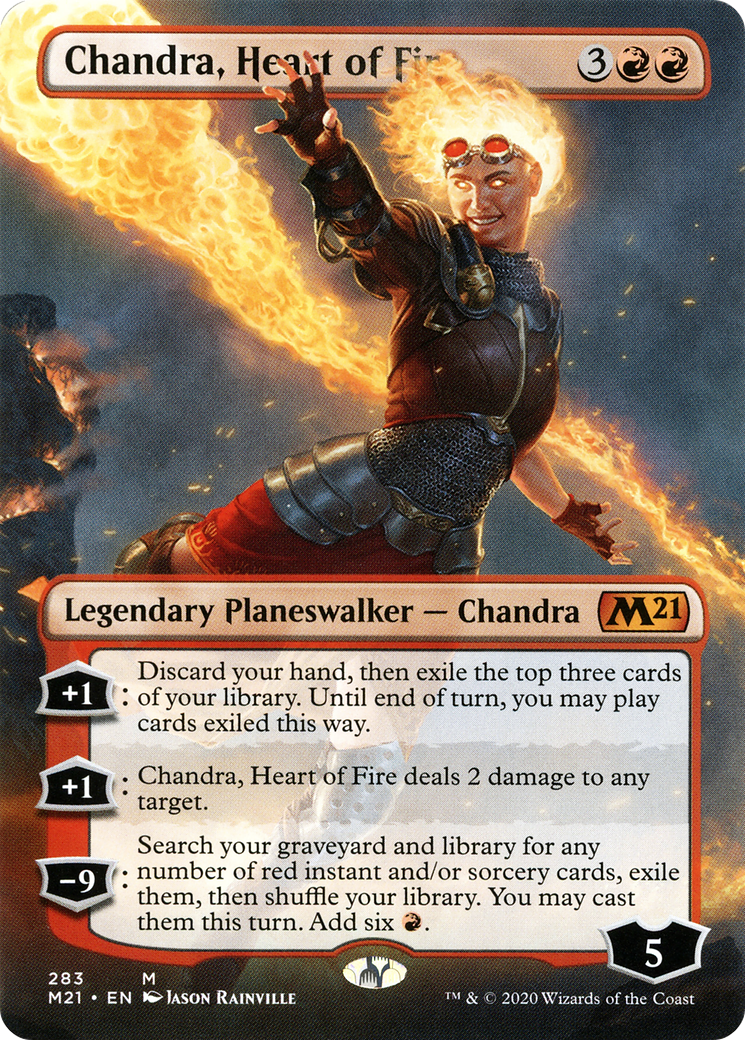Chandra, Heart of Fire (283) (Borderless)