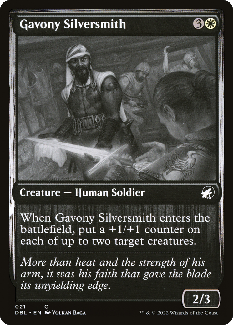 Gavony Silversmith - Foil