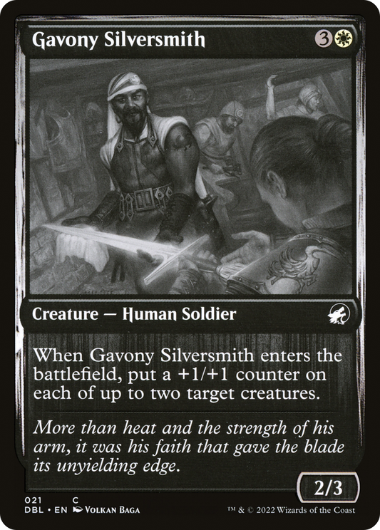 Gavony Silversmith - Foil