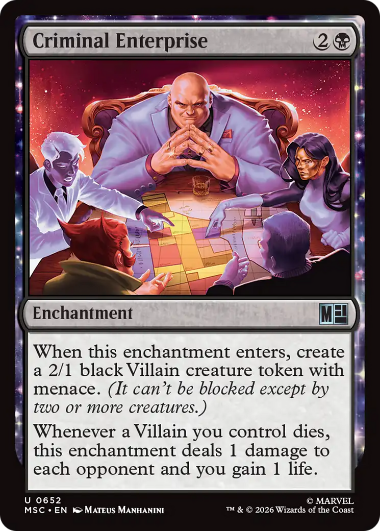 Criminal Enterprise (MSC) - Foil