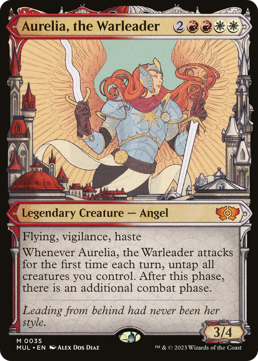 Aurelia, the Warleader (0035) (Showcase)