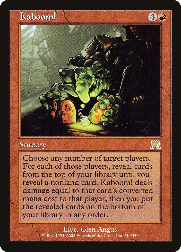 Kaboom! - Foil