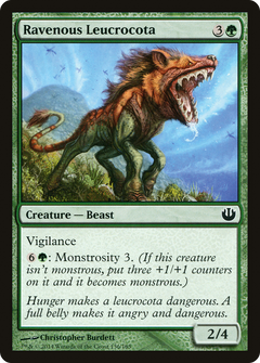 Ravenous Leucrocota - Foil