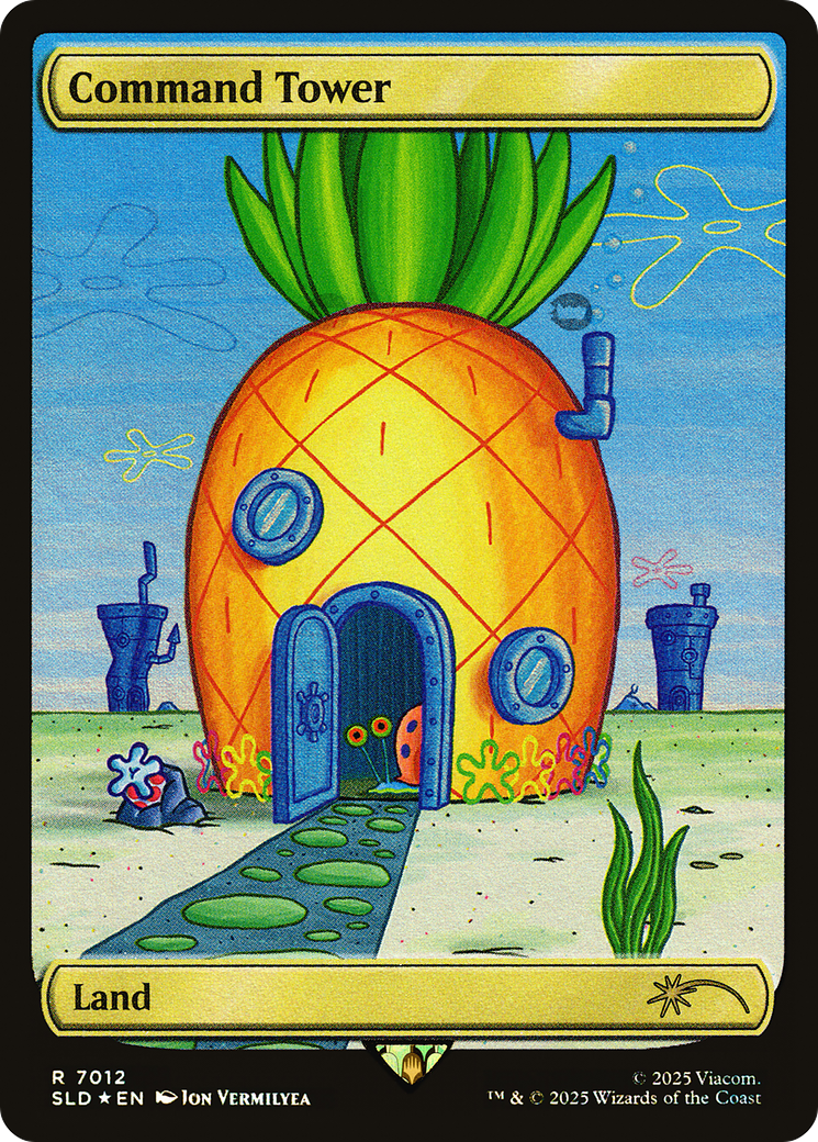 Command Tower (7012) (Textless) - Foil