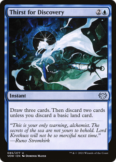 Thirst for Discovery - Foil