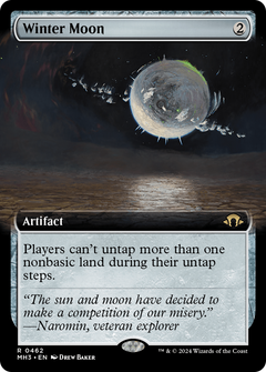 Winter Moon (0462) (Extended Art) - Foil
