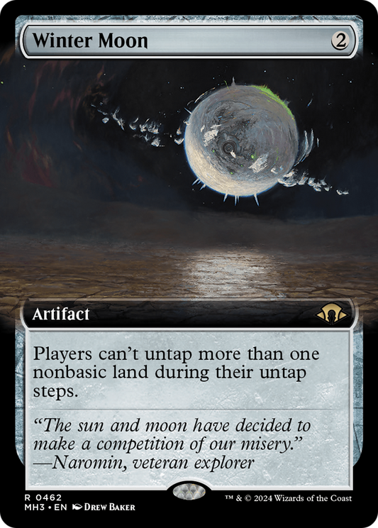 Winter Moon (0462) (Extended Art) - Foil