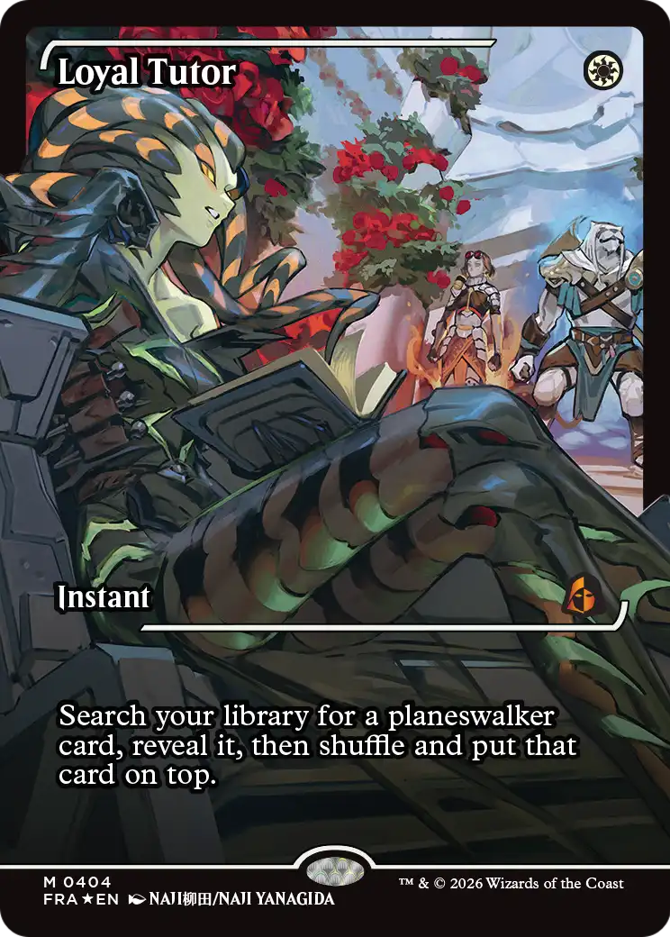 Loyal Tutor (0404) (Showcase) (FRA) - Foil