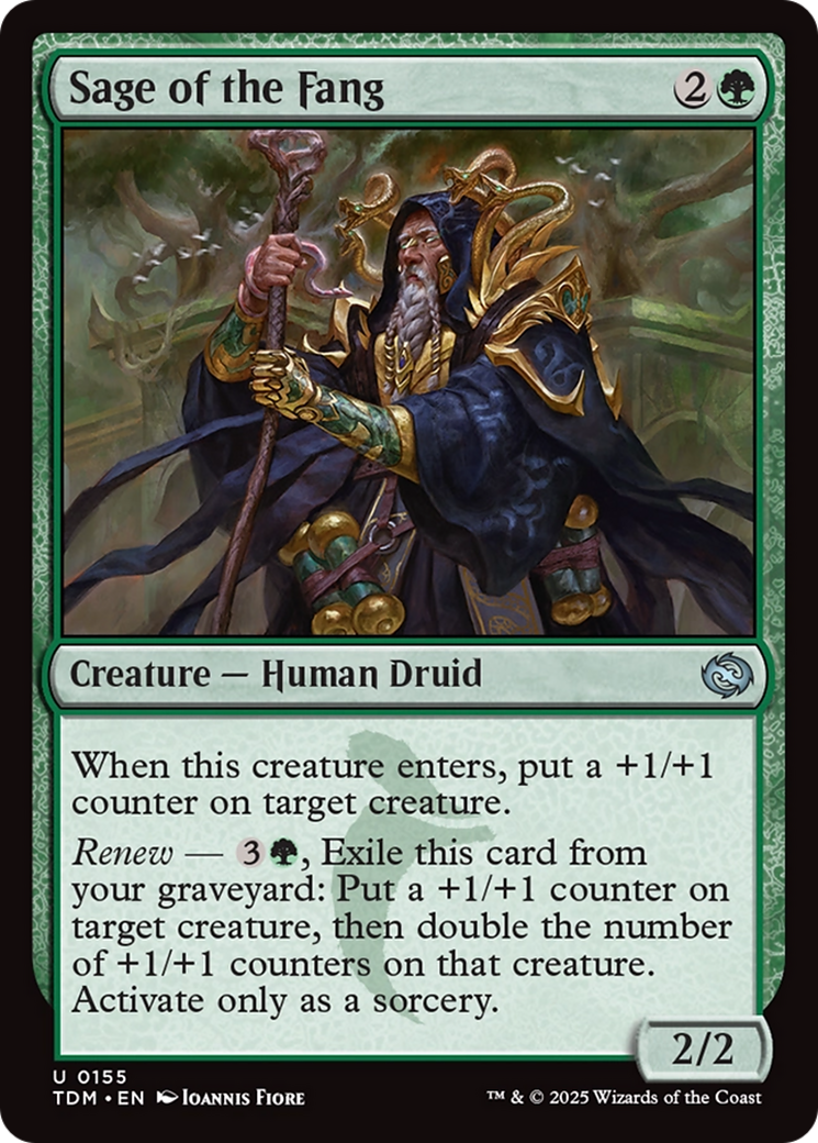 Sage of the Fang - Foil
