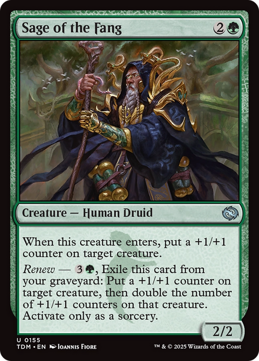 Sage of the Fang - Foil