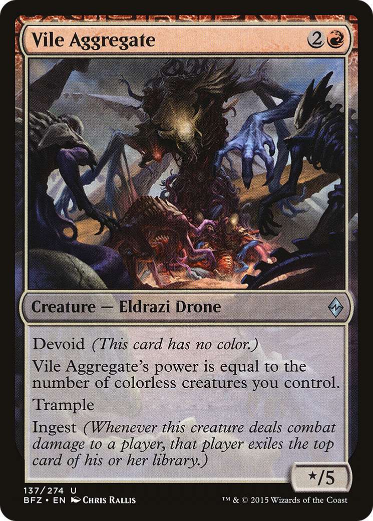 Vile Aggregate - Foil