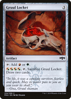 Gruul Locket - Foil