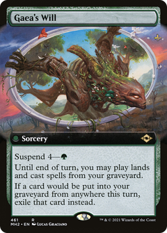 Gaea's Will (461) (Extended Art) - Foil