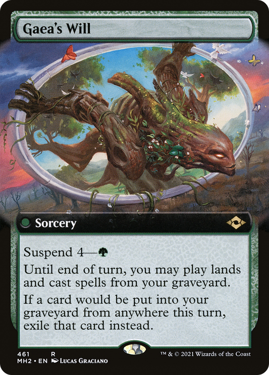 Gaea's Will (461) (Extended Art)