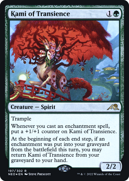 Kami of Transience (197) (Prerelease) - Foil