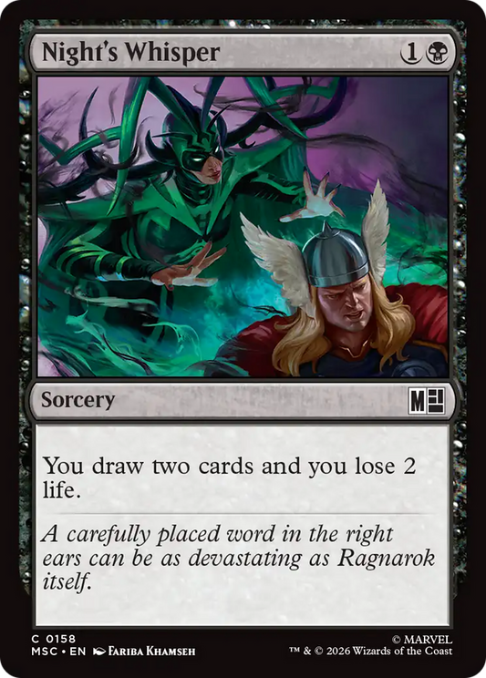 Night's Whisper (MSC) - Surge Foil