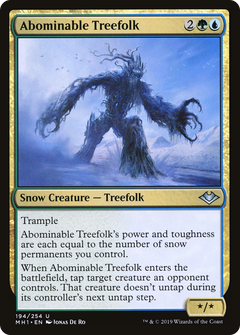 Abominable Treefolk - Foil