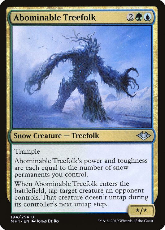 Abominable Treefolk - Foil