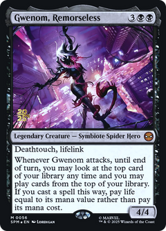 Gwenom, Remorseless (0056) (Prerelease) - Foil pspm