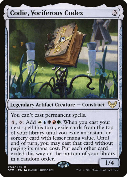 Codie, Vociferous Codex (253) (Promo Pack)