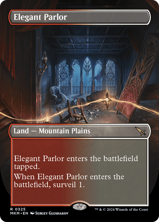Elegant Parlor (0325) (Borderless) - Foil