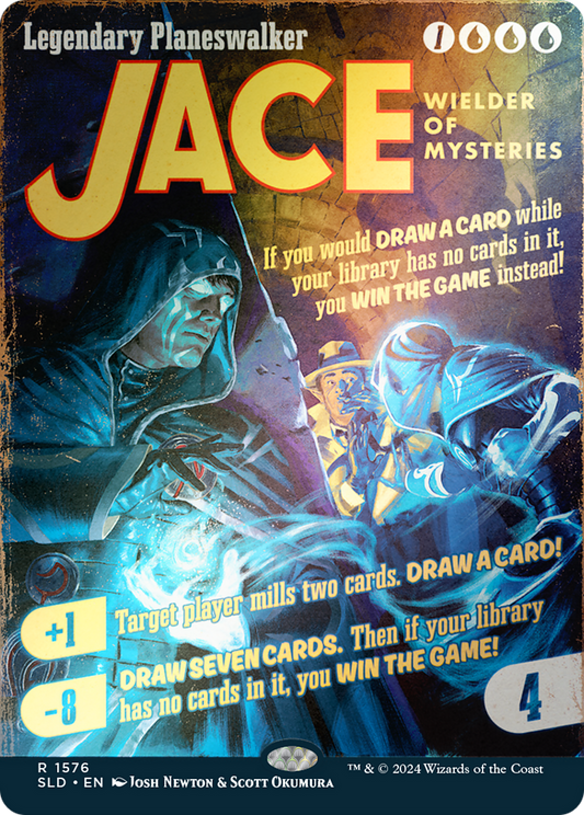 Jace, Wielder of Mysteries (1576) (Showcase) - Rainbow Foil