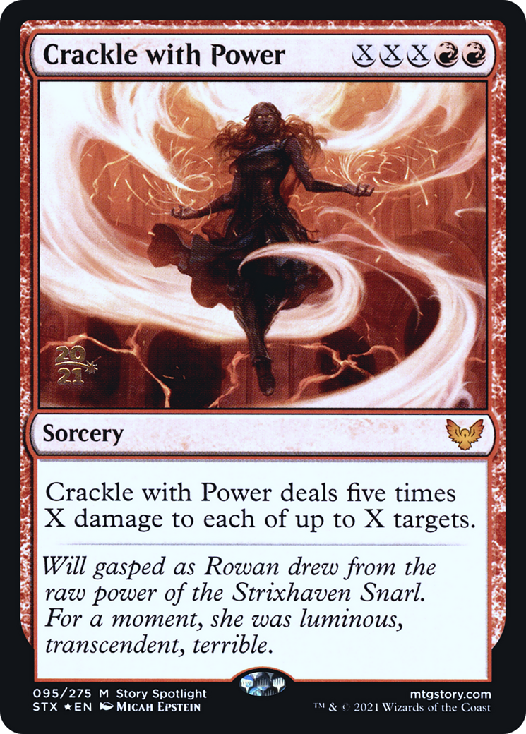Crackle with Power (095) (Prerelease) - Foil