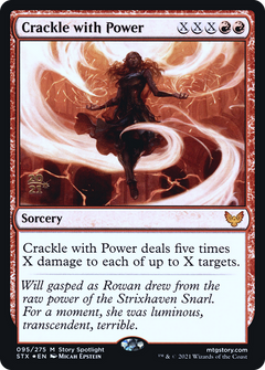 Crackle with Power (095) (Prerelease) - Foil