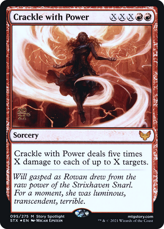 Crackle with Power (095) (Prerelease) - Foil
