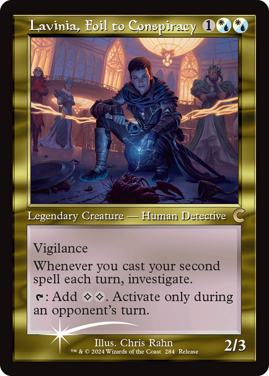 Lavinia, Foil to Conspiracy (0284) (Commander Party) (Retro) - Foil