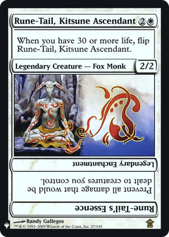 Rune-Tail, Kitsune Ascendant - Foil