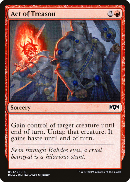 Act of Treason - Foil