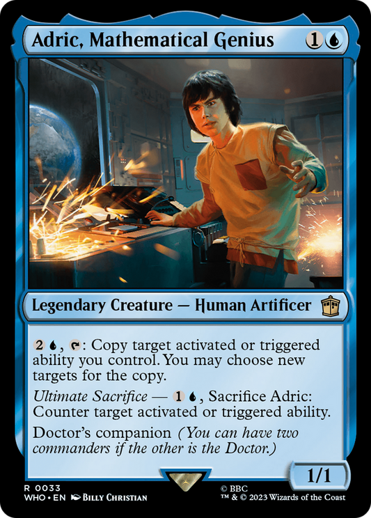 Adric, Mathematical Genius (0033) - Foil