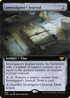 Investigator's Journal (396) (Extended Art)