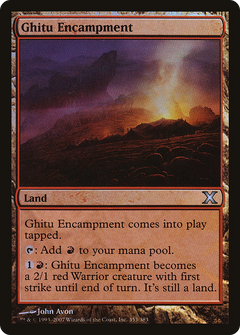 Ghitu Encampment - Foil