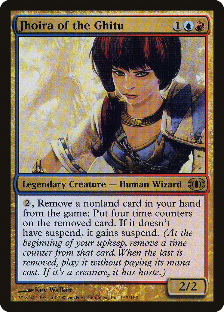 Jhoira of the Ghitu - Foil