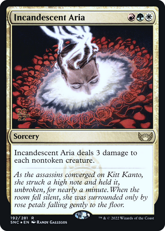 Incandescent Aria (192) (Prerelease) (PSNC) - Foil