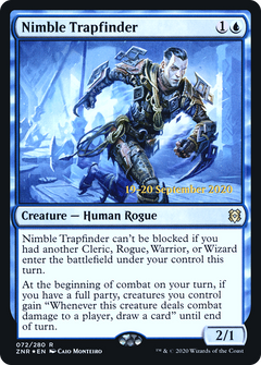 Nimble Trapfinder (072) (Prerelease) - Foil