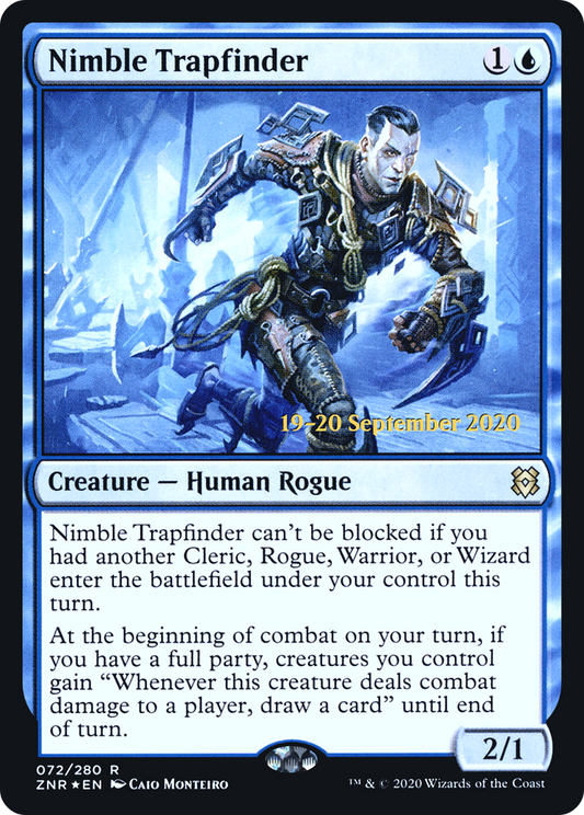 Nimble Trapfinder (072) (Prerelease) - Foil