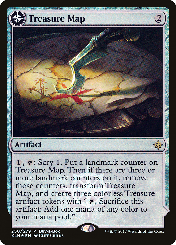 Treasure Map // Treasure Cove (250) (Buy-a-Box) (PXTC) - Foil
