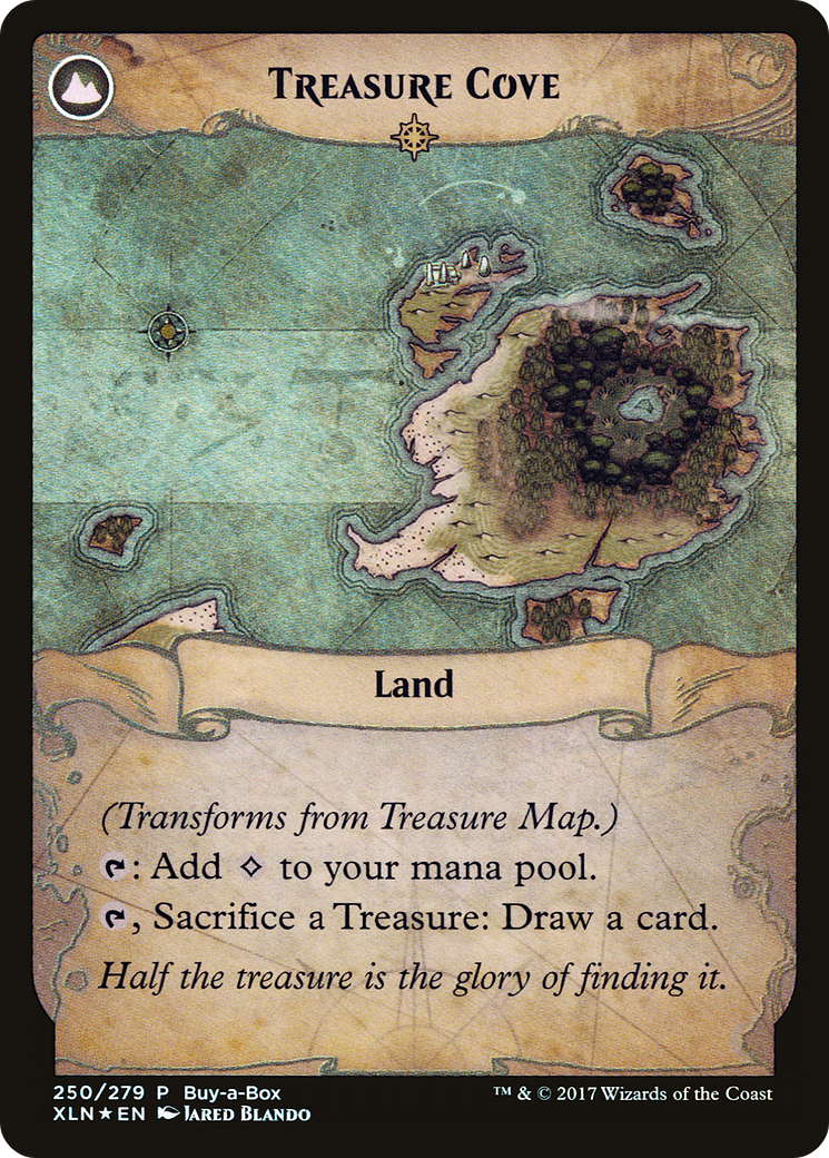 Treasure Map // Treasure Cove (250) (Buy-a-Box) (PXTC) - Foil
