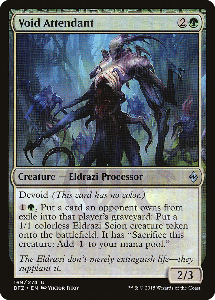 Void Attendant - Foil