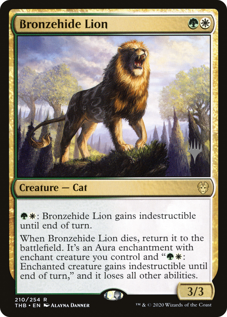 Bronzehide Lion (210) (Promo Pack)