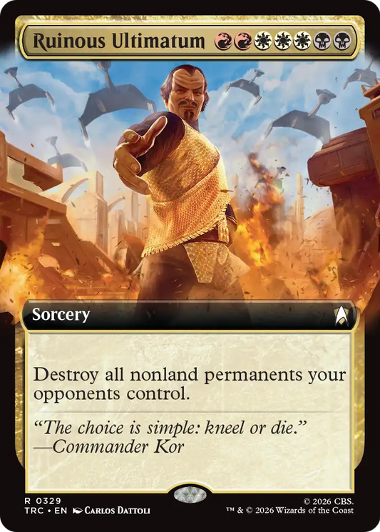 Ruinous Ultimatum (0329) (Extended Art) (TRC)