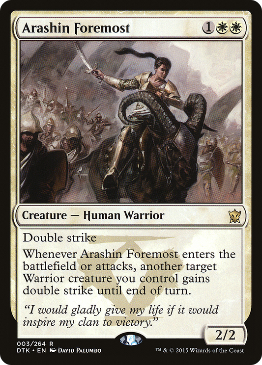 Arashin Foremost - Foil