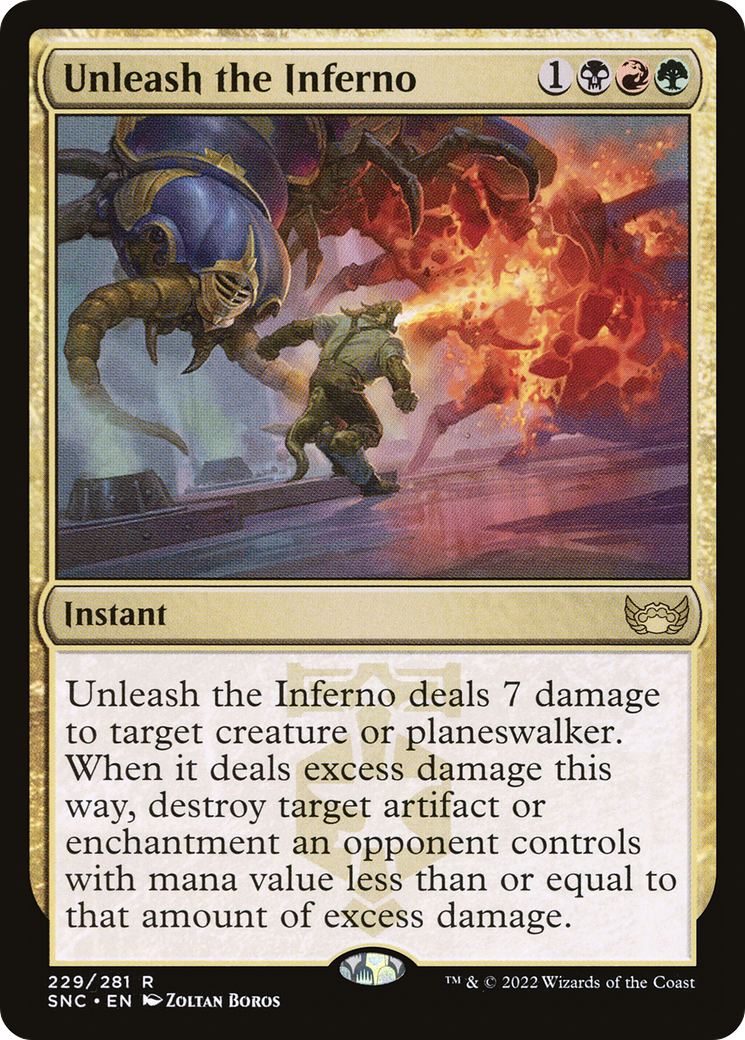 Unleash the Inferno - Foil