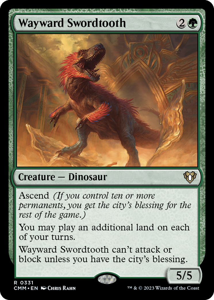 Wayward Swordtooth - Foil