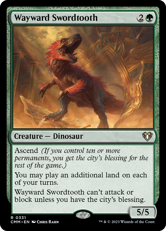 Wayward Swordtooth - Foil