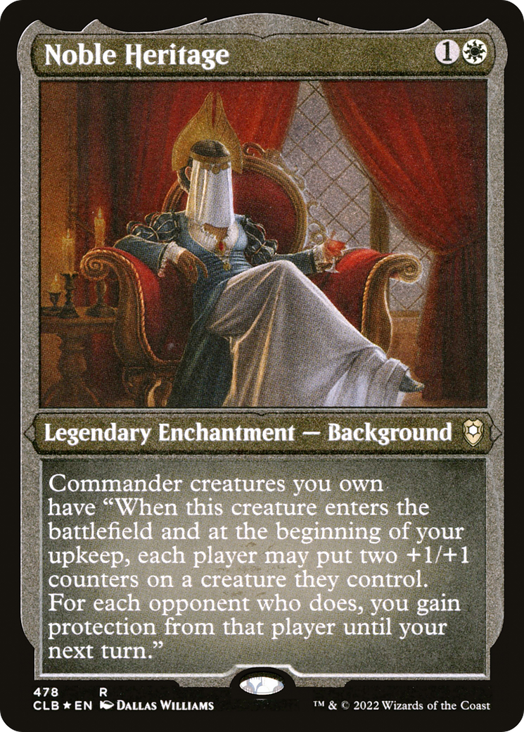 Noble Heritage - Foil Etched