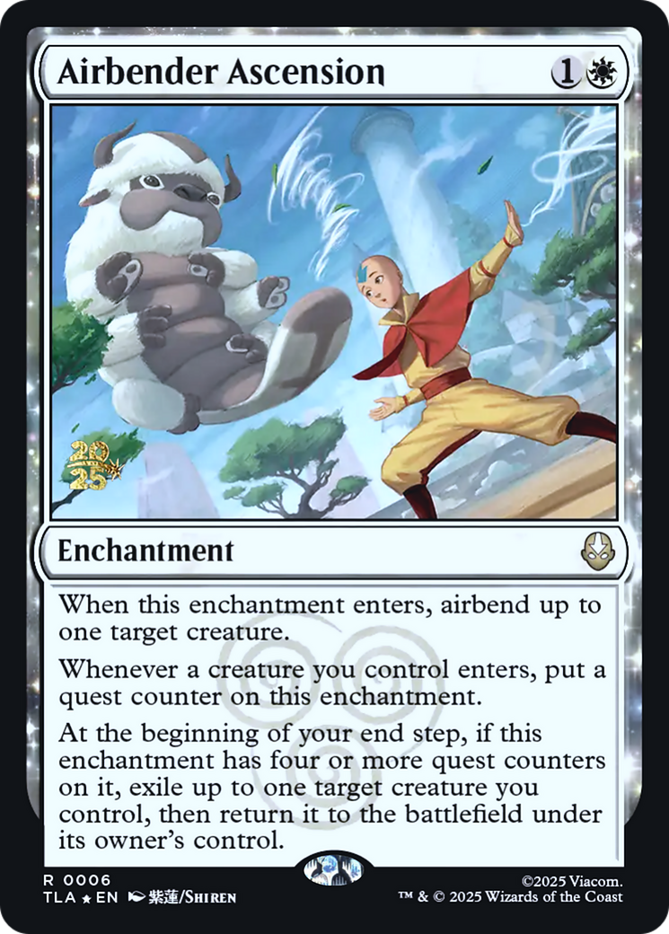 Airbender Ascension (0006) (Prerelease) (PTLA) - Foil